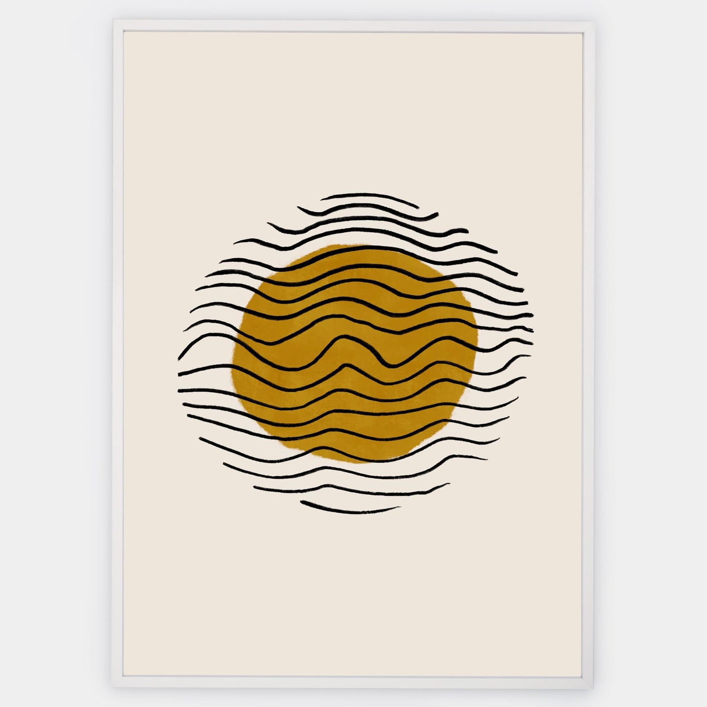 Boho Poster "Kari circle" No. 1