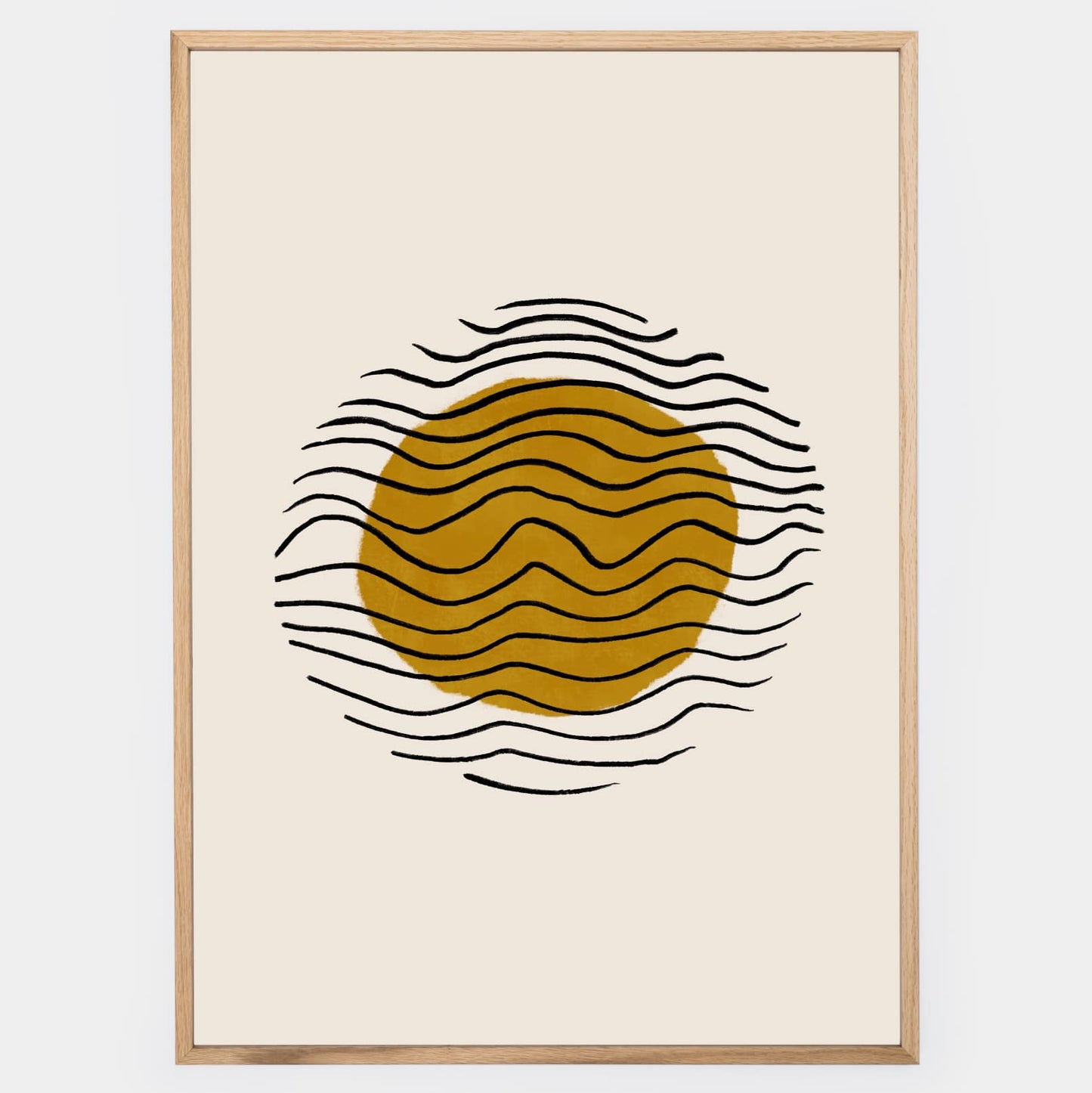 Boho Poster "Kari circle" No. 1