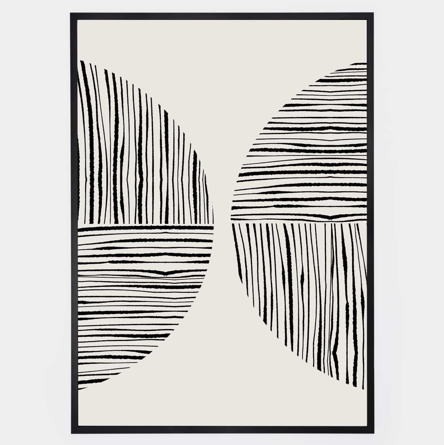 Boho Poster "Fabric circles" No. 2