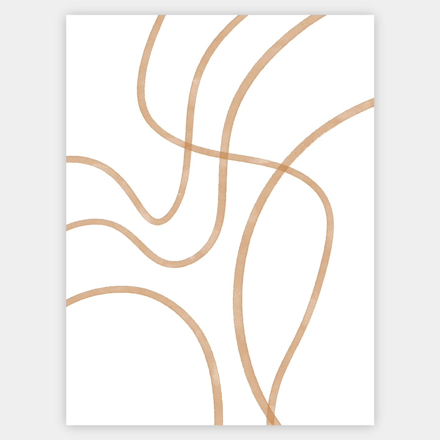 Boho Poster "Threads" No. 1