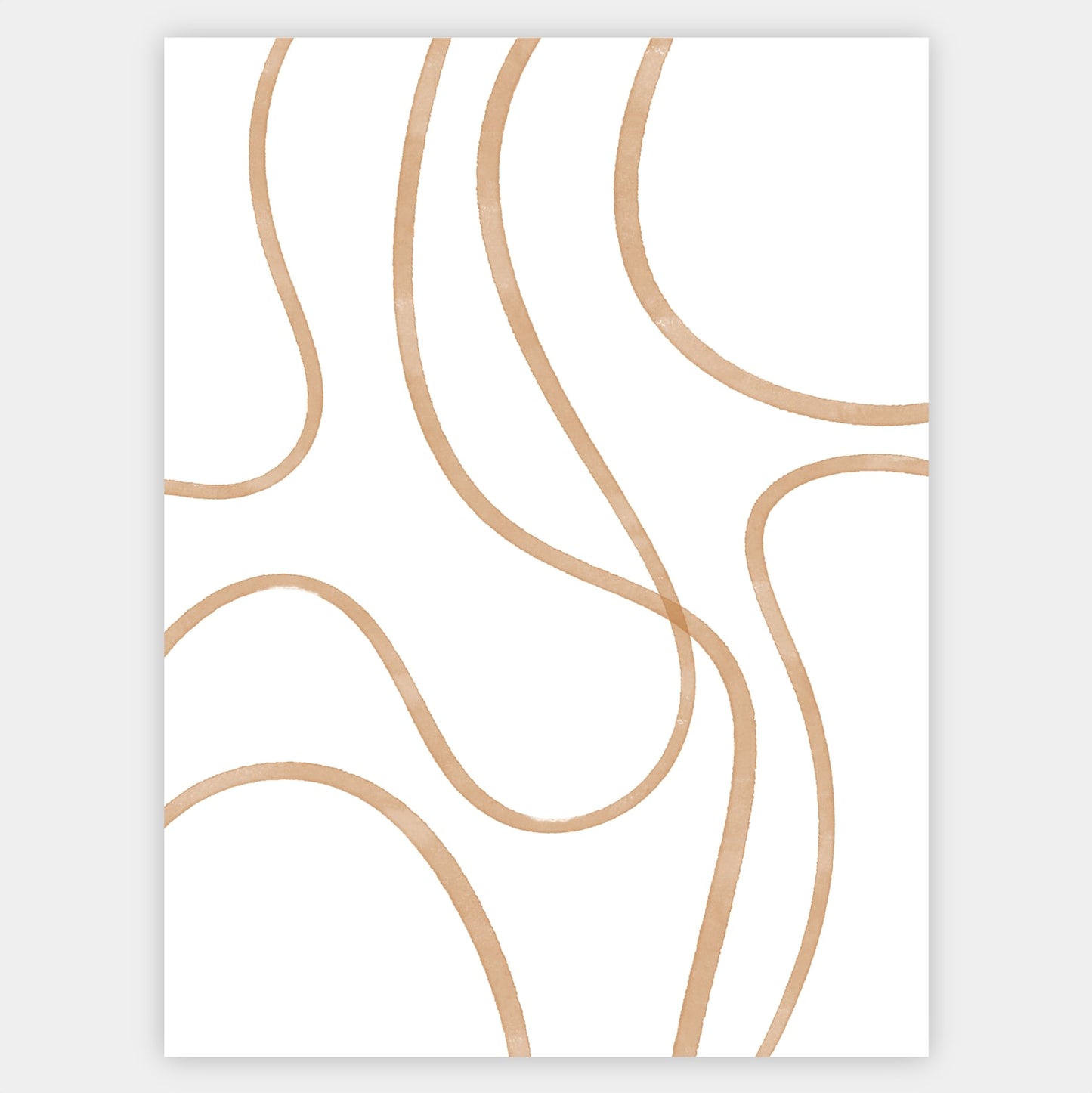 Boho Poster "Threads" No. 2