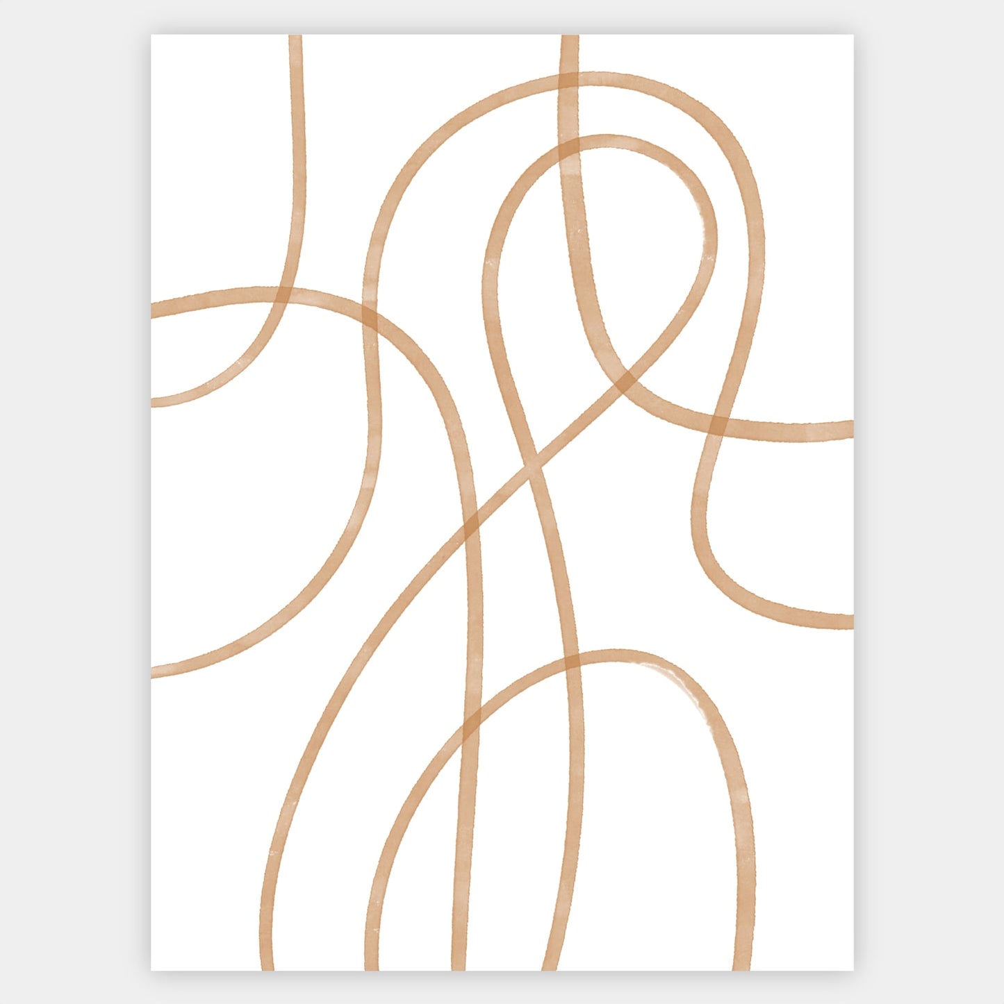 Boho Poster "Threads" No. 3
