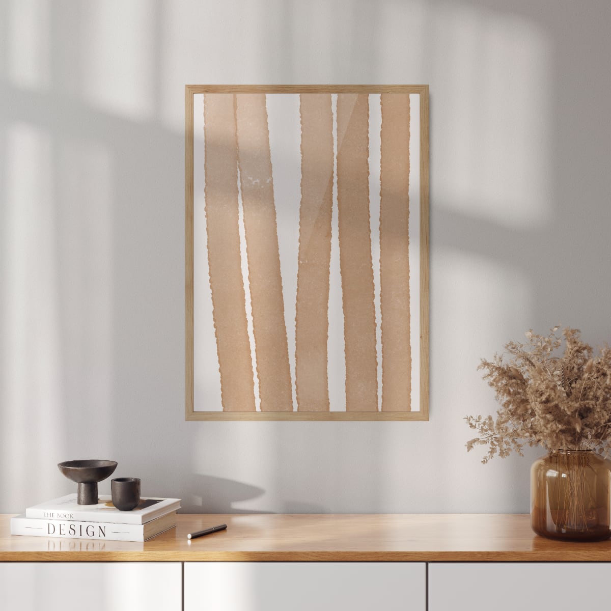 Boho Poster "Straws" No. 2