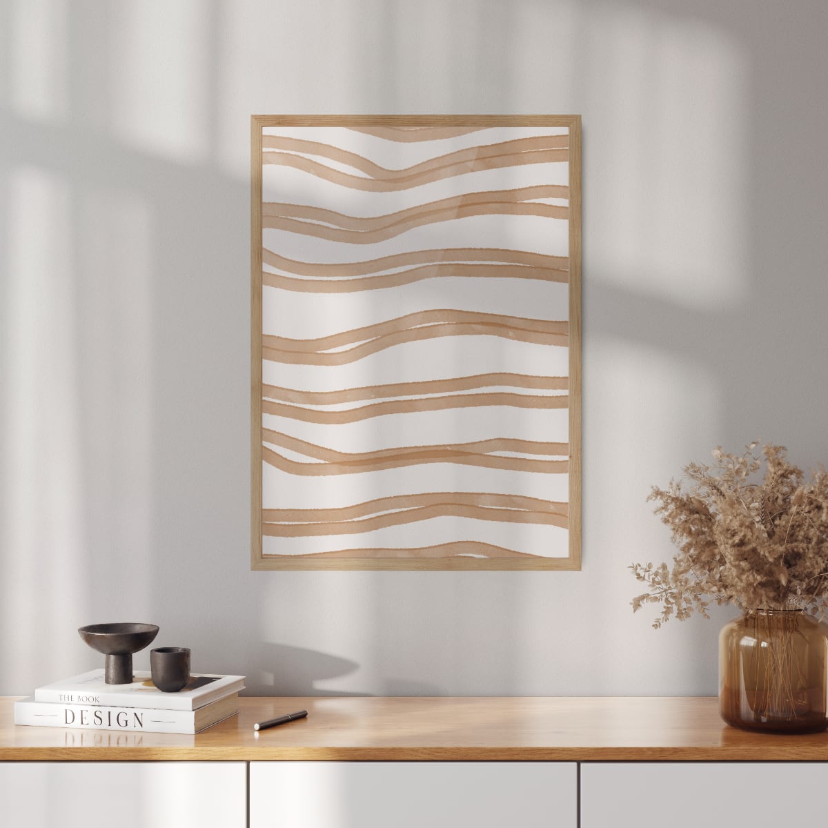 Boho Poster "Straws" No. 3