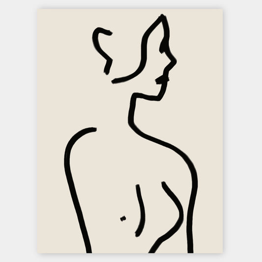 Boho Poster "Model" 2