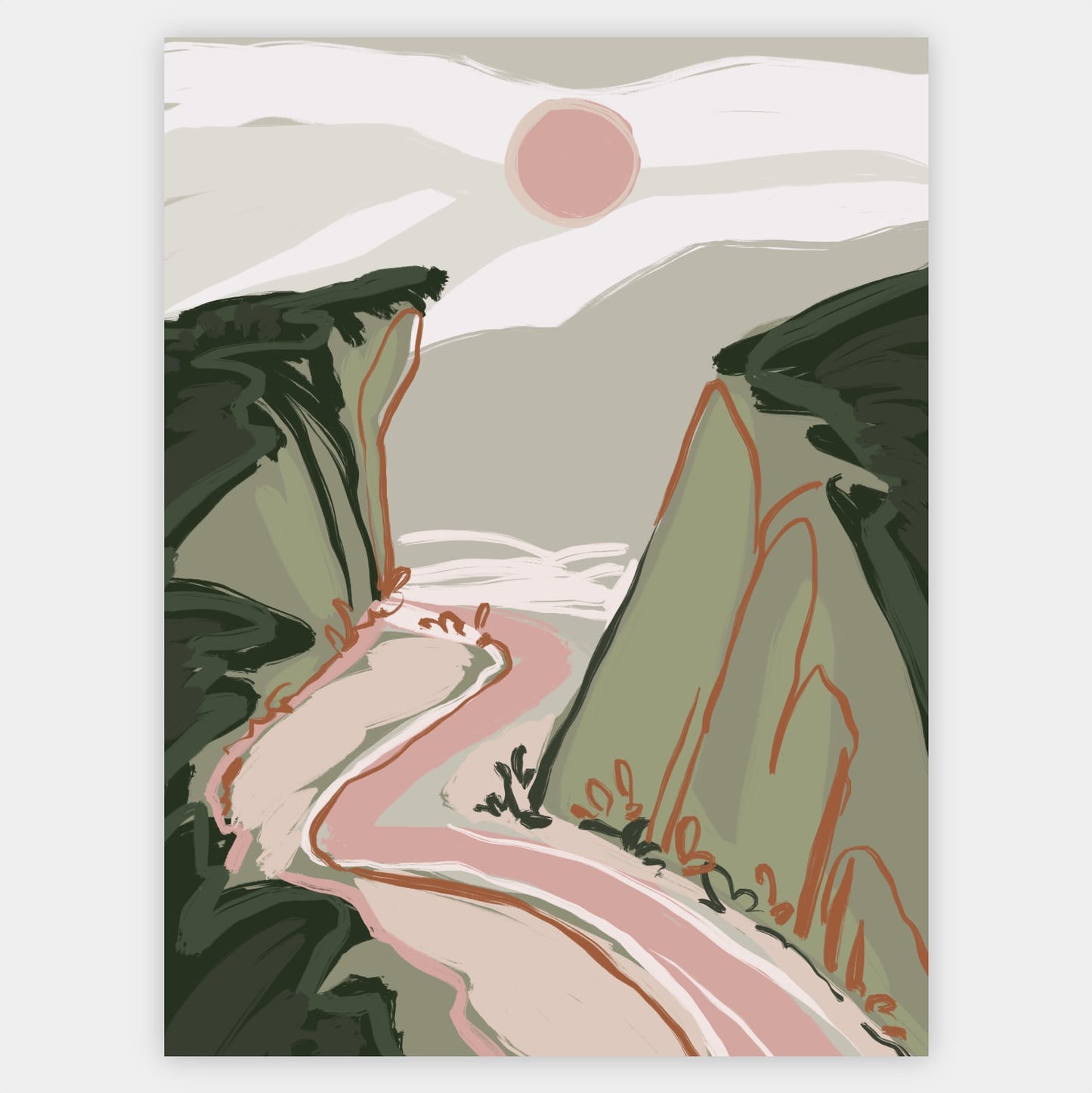 Boho Poster "Perspective" 2