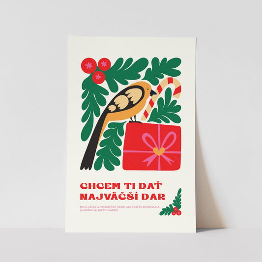 Digital poster - The greatest gift for him