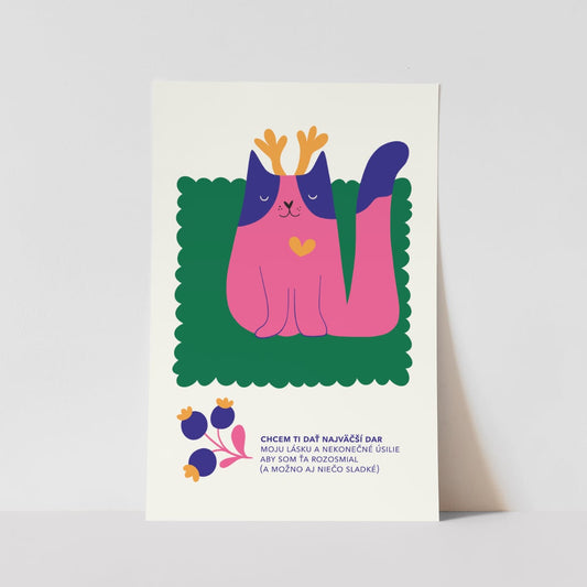 Digital poster - The greatest gift for her