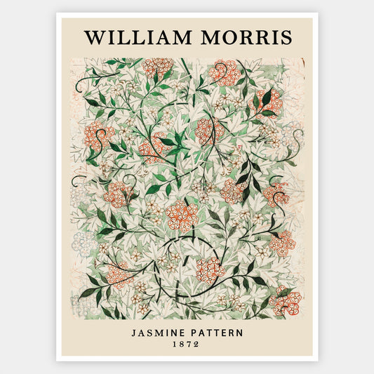 Jasmine Pattern Poster | William Morris