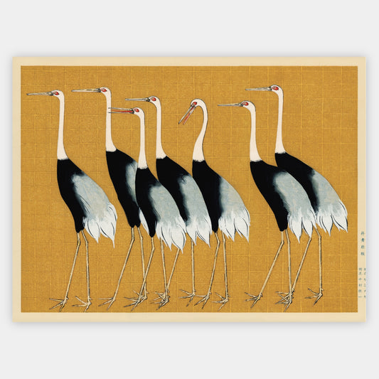 Cranes poster