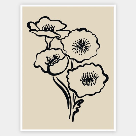 Poppies poster
