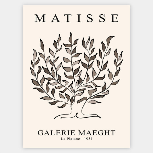 Le Platane poster | Henri Matisse