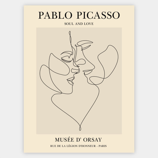 Poster Soul and Love | Pablo Picasso