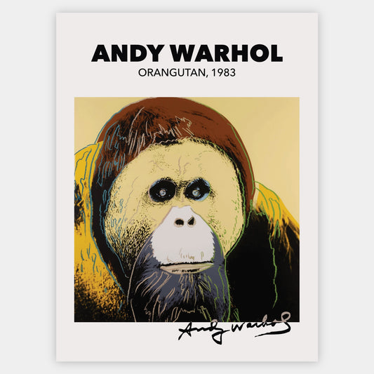 Orangutan Poster | Andy Warhol