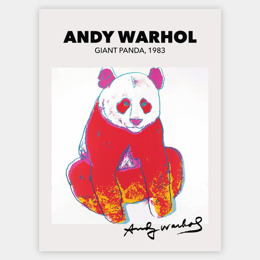 Giant Panda Poster | Andy Warhol