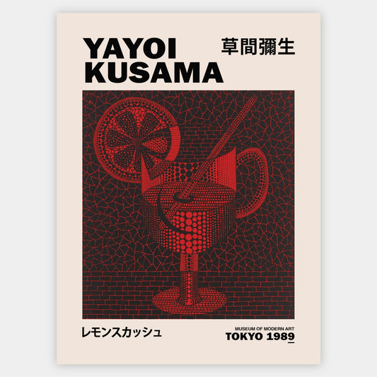 Cocktail Poster | Yayoi Kusama
