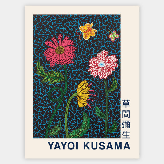 Flowers Poster | Yayoi Kusama