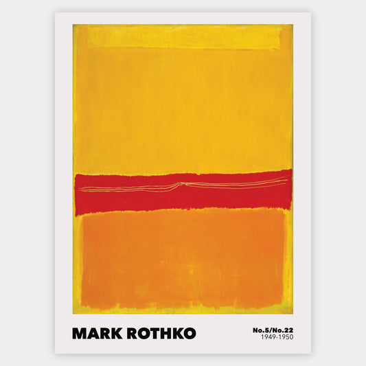 Poster No.5/No.22 | Mark Rothko