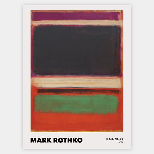 Poster No.3/No.13 | Mark Rothko