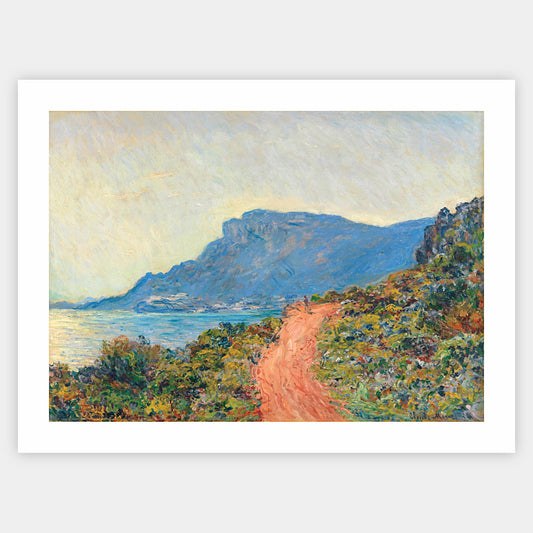 La Corniche near Monaco poster | Claude Monet