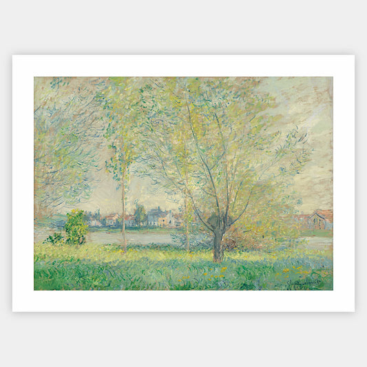 Willows Poster | Claude Monet