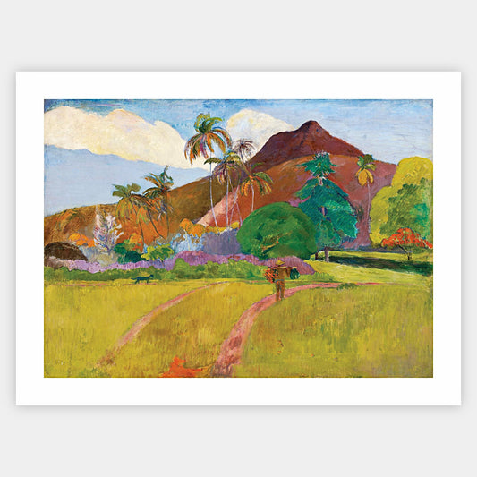 Poster Tahitian Landscape | Paul Gauguin