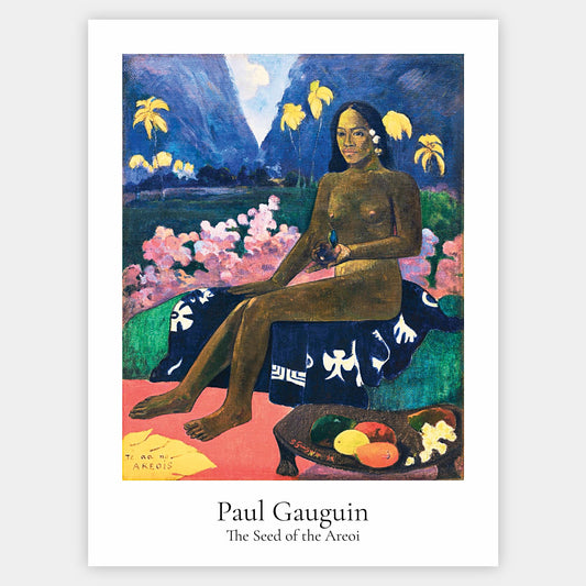 Poster The Seed of Areoi | Paul Gauguin