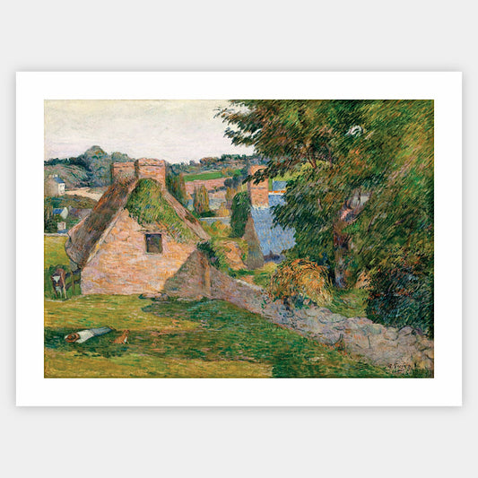 Poster Field at Derout-Lollichon | Paul Gauguin