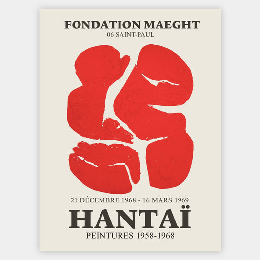 Fondation Maeght poster | Simon Hantai