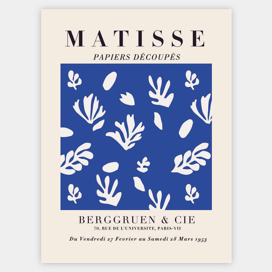 Poster Papiers Découpés | Henri Matisse