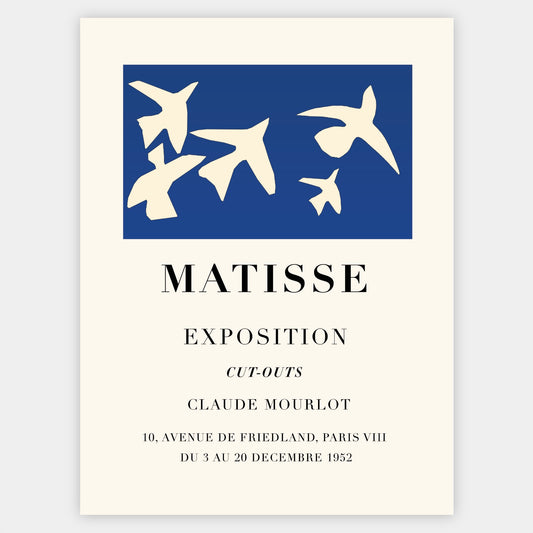 Plagát Cut Outs 1952 | Henri Matisse