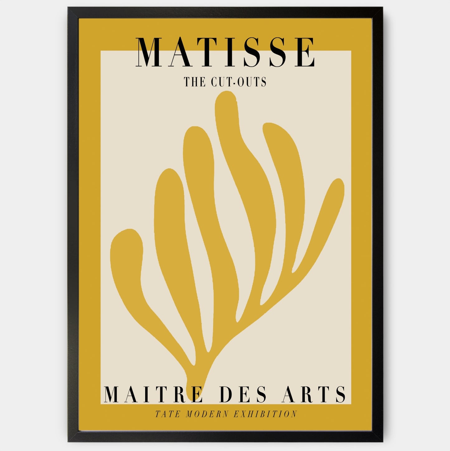 Poster Cut Outs Maitre Des Arts | Henri Matisse