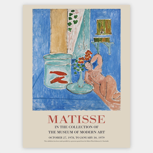 Goldfish and Sculpture Poster | Henri Matisse