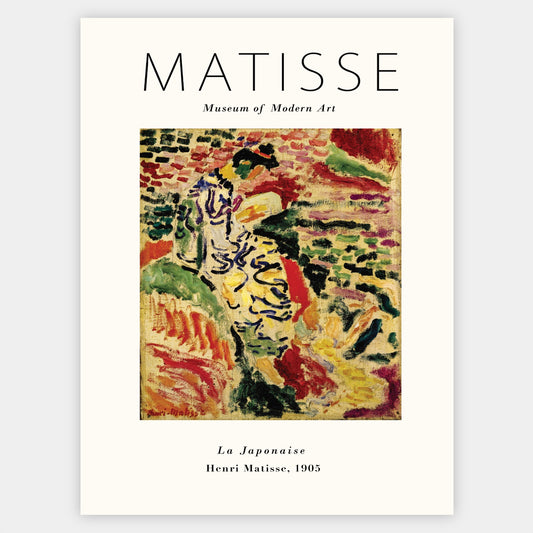La Japonaise poster | Henri Matisse
