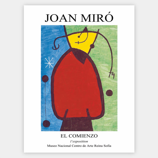 Poster El Comienzo | Joan Miró