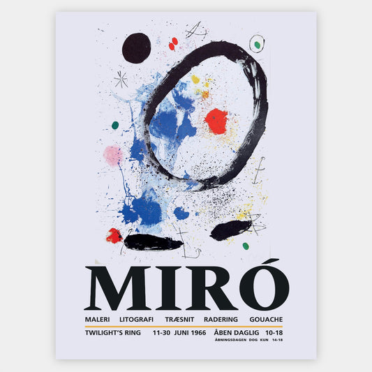 Twilight's Ring Poster | Joan Miró