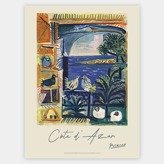 La Côte d'Azur Poster | Pablo Picasso