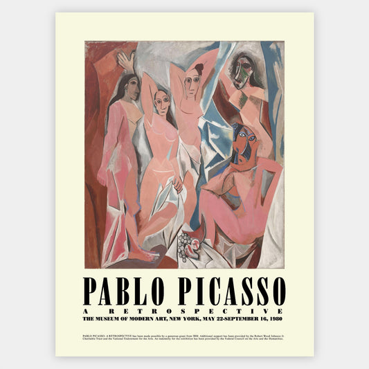 Poster A Retrospective | Pablo Picasso