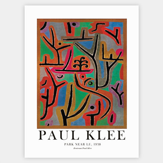 Poster Park Near Lu | Paul Klee