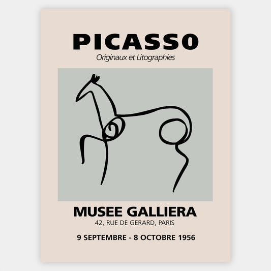 Minimalist Sketch I Poster | Pablo Picasso