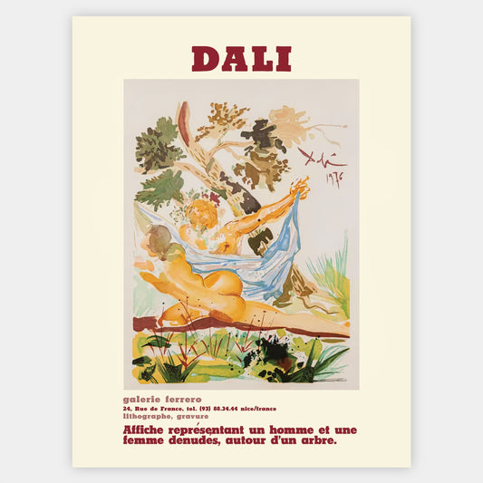 Faithless wife of Menelaus poster | Salvador Dali
