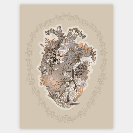 Art print "Heart of love"