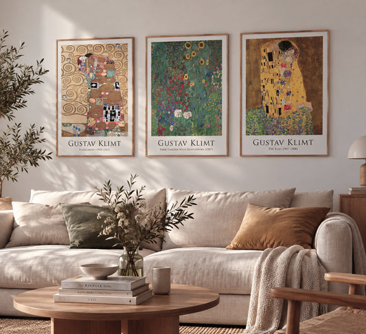 Sestava 3 plakátů Klimt