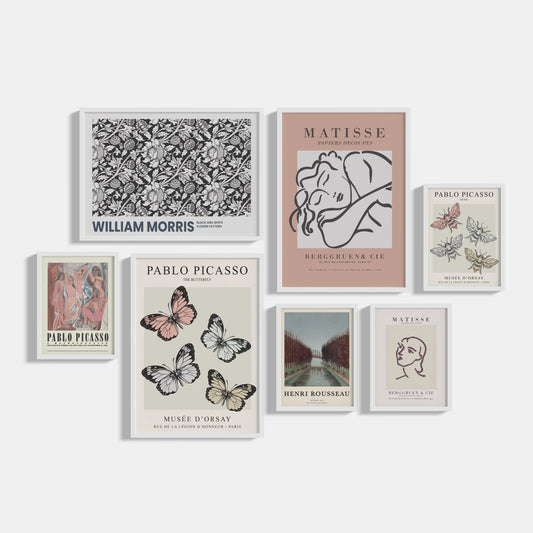 Set of 7 Sleep posters