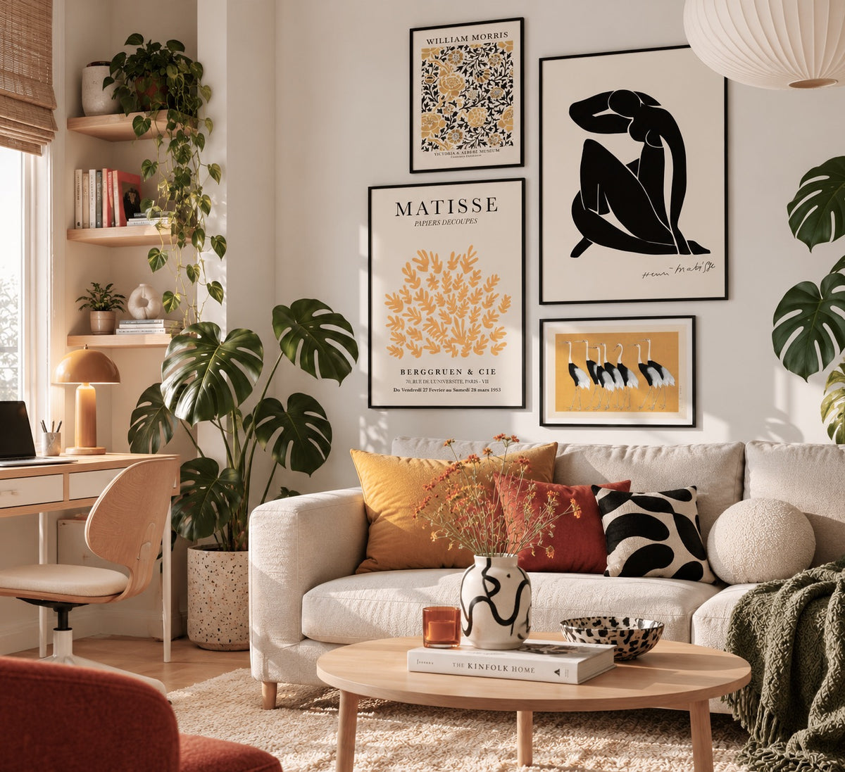 Set of 4 posters Kari