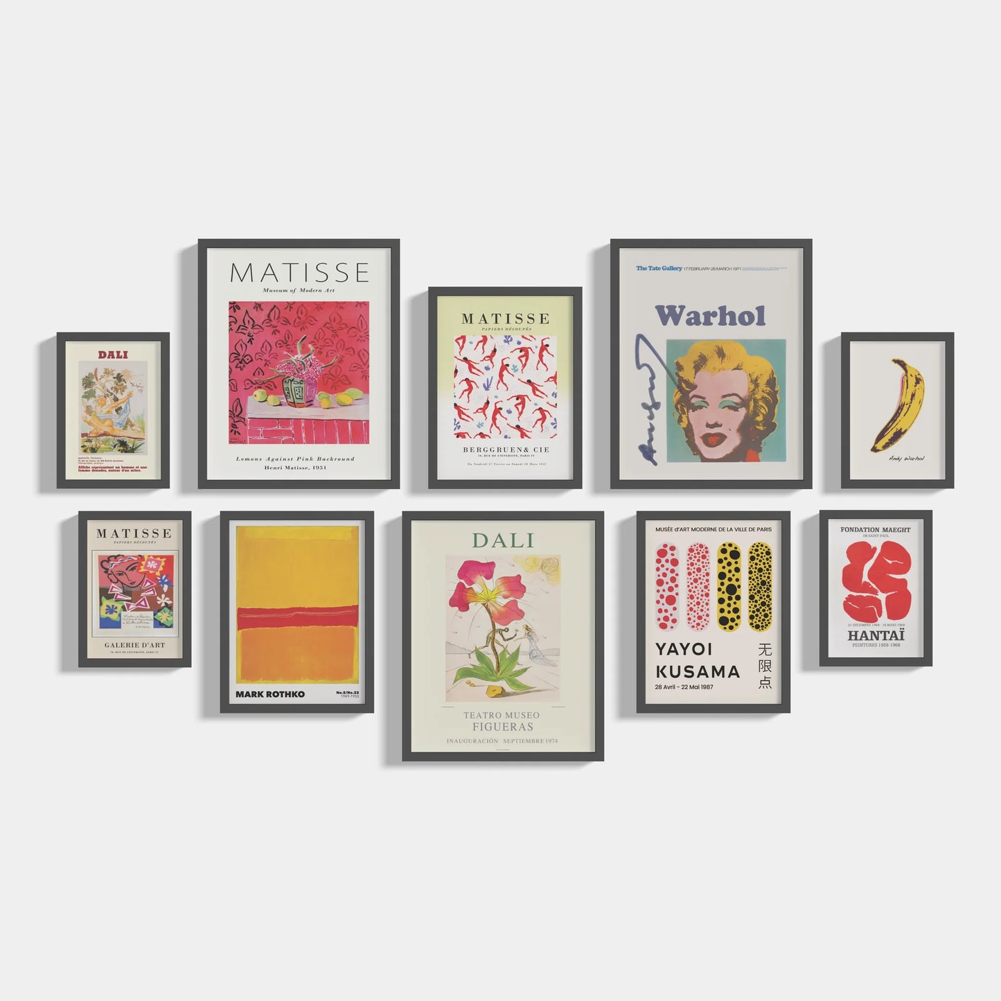 Set of 10 Marilyn posters