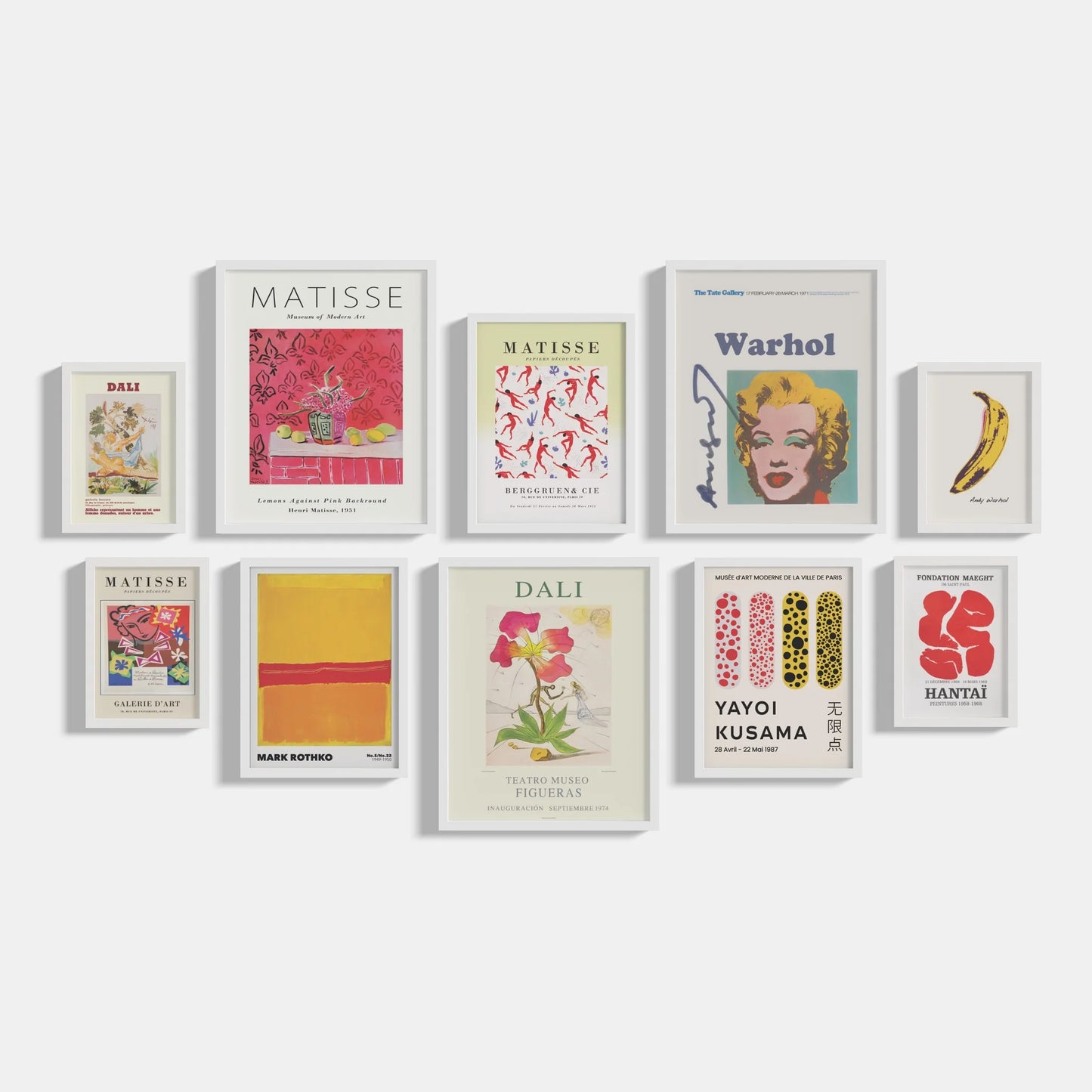 Set of 10 Marilyn posters