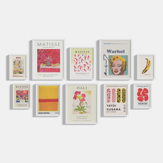 Set of 10 Marilyn posters