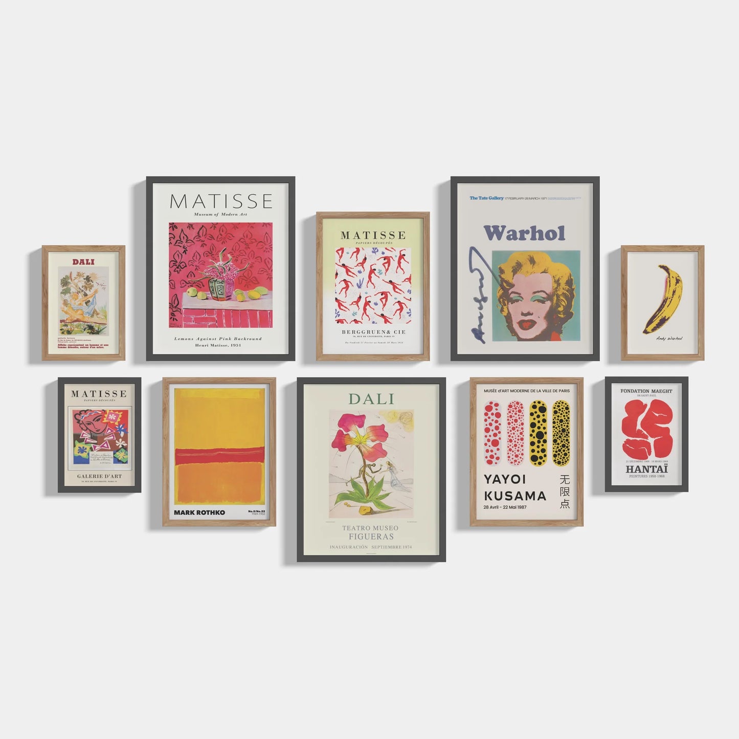 Set of 10 Marilyn posters