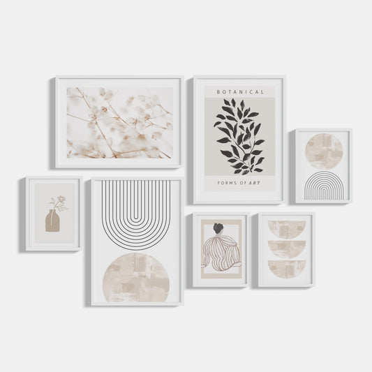 Set of 7 Mood posters
